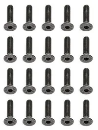 Team Associated M3 X 12 Flat Head Hex Screws – Team Associated Parts