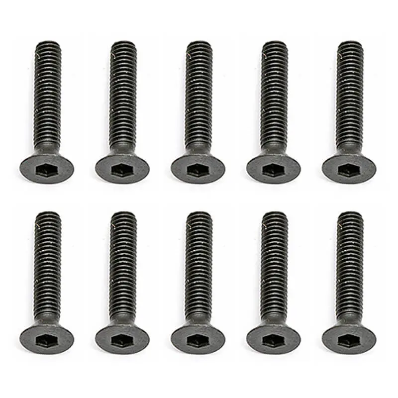 Team Associated M3 X 16mm Flat Head Hex Screws (10) – Team Associated Parts