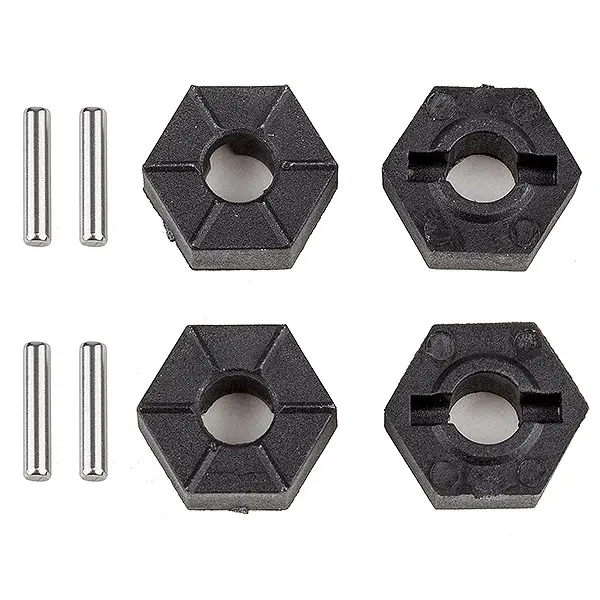 Team Associated Rival Mt10 Wheel Hexes 12mm – Team Associated Parts