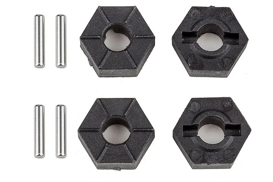 Team Associated Rival Mt10 Wheel Hexes 12mm – Team Associated Parts