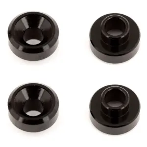 Associated Aluminium Servo Washers Black (4) – Team Associated Parts