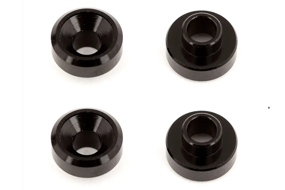 Associated Aluminium Servo Washers Black (4) – Team Associated Parts