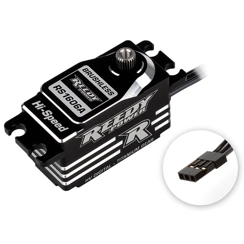 Reedy Rs1606a Low Profile Brushless Hi-Speed Hv Servo – RC Servos