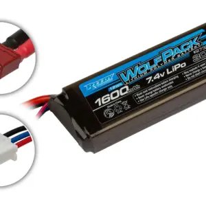 Reedy Wolfpack Lipo 1600mah 30c 7.4v Flat – RC Batteries
