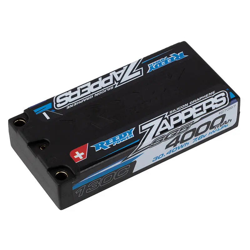 Reedy Zappers 'Sg5' 4000mah 130c 7.6v Lp Shorty Lipo Battery – RC Batteries