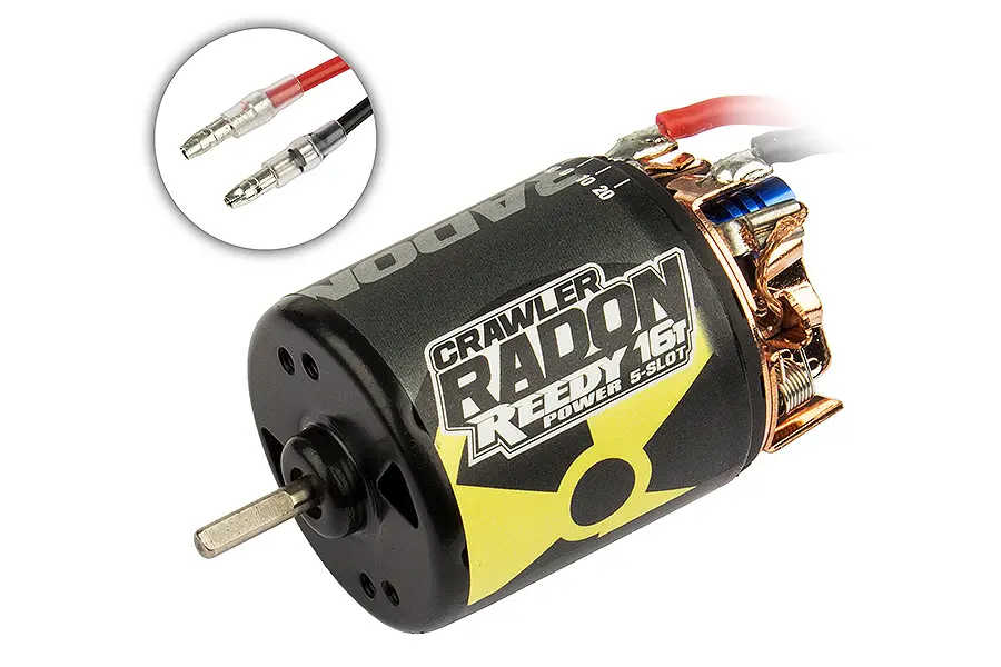 Reedy Radon 2 Crawler 16t 5-Slot 1850kv Brushed Motor (Enduro) – RC Cars