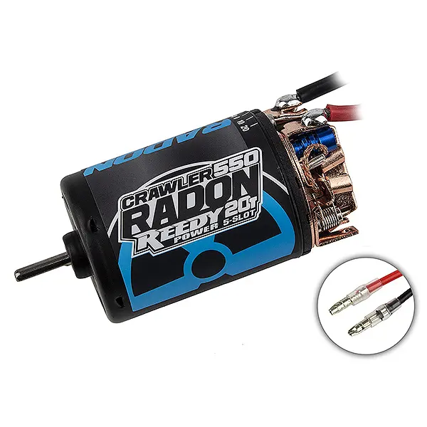 Reedy Radon 2 Crawler 550 20t 5 Slot 1100kv Brushed Motor – RC Cars