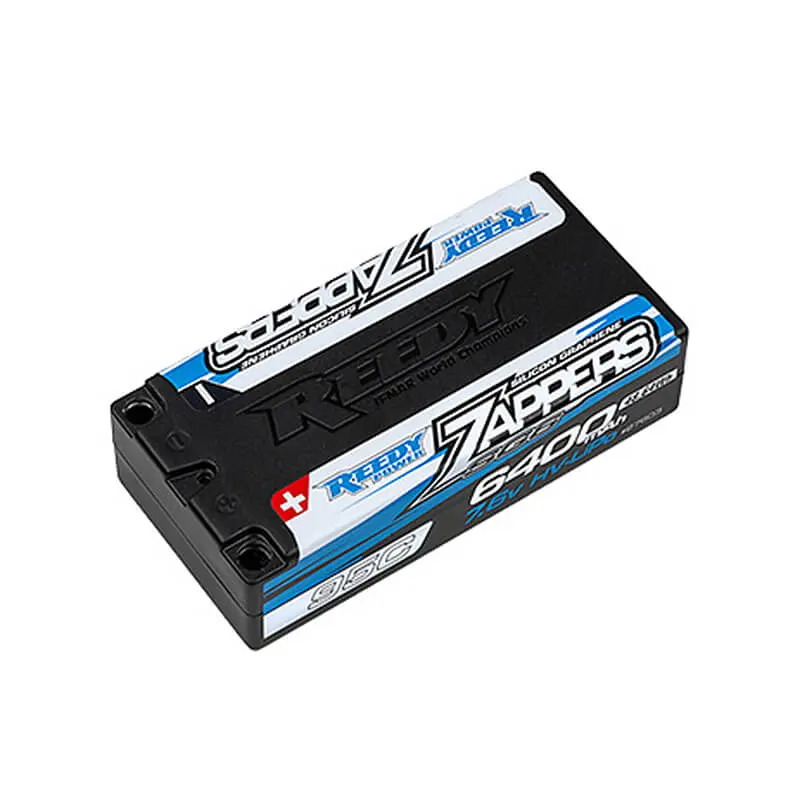 Reedy Zappers 'Sg6' 6400mah 95c 7.6v Shorty Lipo Battery – RC Batteries