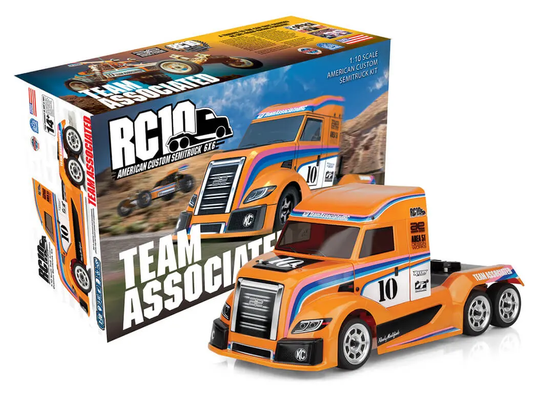 Team Associated Rc10 6x6 American Custom Semitruck Kit – RC Cars