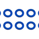 Associated Ballstud Washers 5.5 X 0.5mm Blue Aluminium X10 – Team Associated Parts