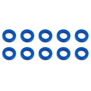 Associated Ballstud Washers 5.5 X 1.0mm Blue Aluminium X10 – Team Associated Parts
