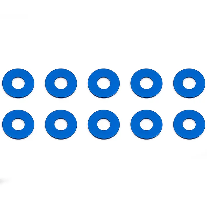 Associated Blue Aluminum Bulkhead Washers 7.8 X 0.5mm (10) – Team Associated Parts