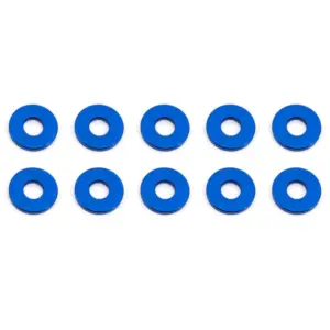 Associated Bulkhead Washers 7.8 X 1.0mm Blue Aluminium (10) – Team Associated Parts