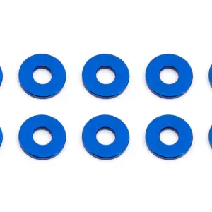 Associated Bulkhead Washers 7.8 X 1.0mm Blue Aluminium (10) – Team Associated Parts