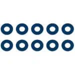 Associated Washers 7.8 X 3.5 X 0.5mm Blue Aluminium (10) – Team Associated Parts