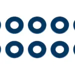 Associated Washers 7.8 X 3.5 X 0.5mm Blue Aluminium (10) – Team Associated Parts