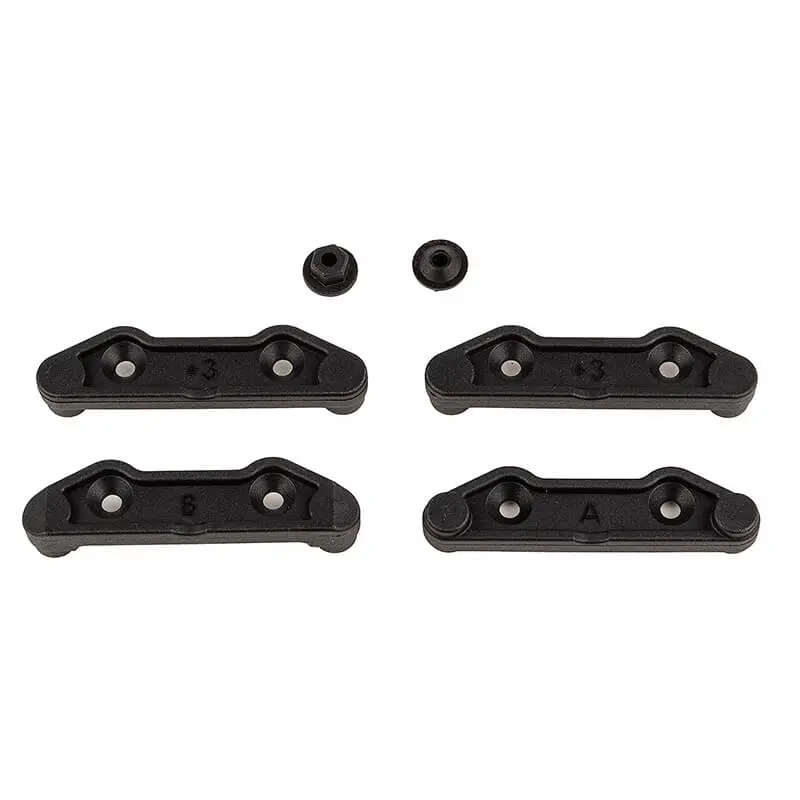 Team Associated Apex 2 Rally Lower Arm Mounts +3mm – Team Associated Parts