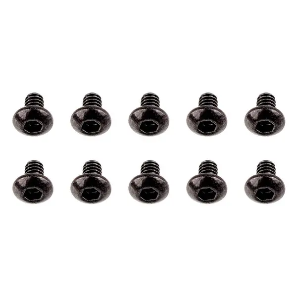 Associated Screws M2 X 0.4 X 3mm BHCS (10) – Team Associated Parts