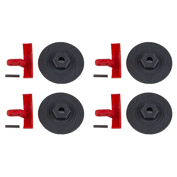 Team Associated Apex 2 Wheel Hexes and Callipers – Team Associated Parts