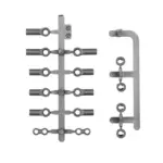 Team Associated Tc8 Ball Cups/Arm B All Inserts/Anti-Roll Bar Link – Team Associated Parts