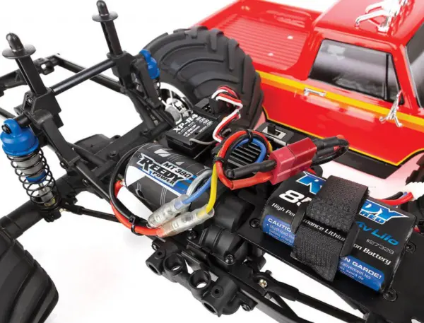 Team Associated Mt12 Monster Truck Red RTR – view 15