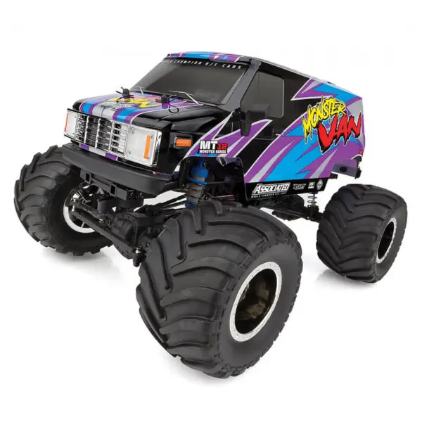 Team Associated Mt12 Monster Van RTR Combo – RC Monster Truck