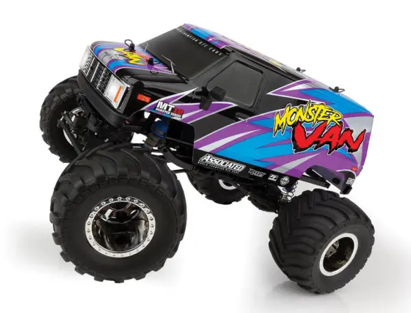 Team Associated Mt12 Monster Van RTR Combo – RC Monster Truck – view 3