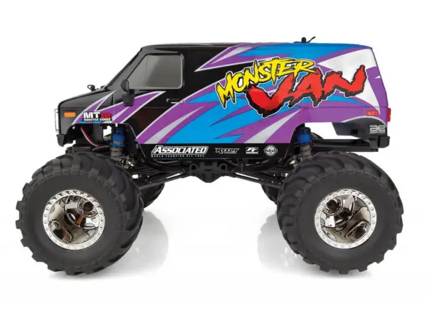 Team Associated Mt12 Monster Van RTR Combo – RC Monster Truck – view 4