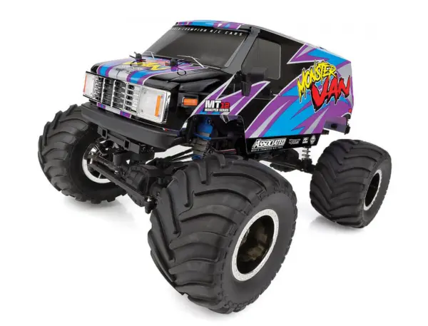 Team Associated Mt12 Monster Van RTR Combo – RC Monster Truck – view 11