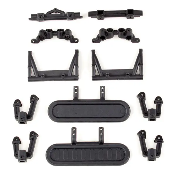 Associated Cr12 Shock Towers & Bumper Mounts – Team Associated Parts