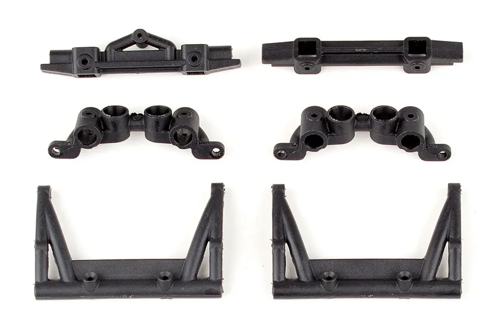 Associated Cr12 Shock Towers & Bumper Mounts – Team Associated Parts