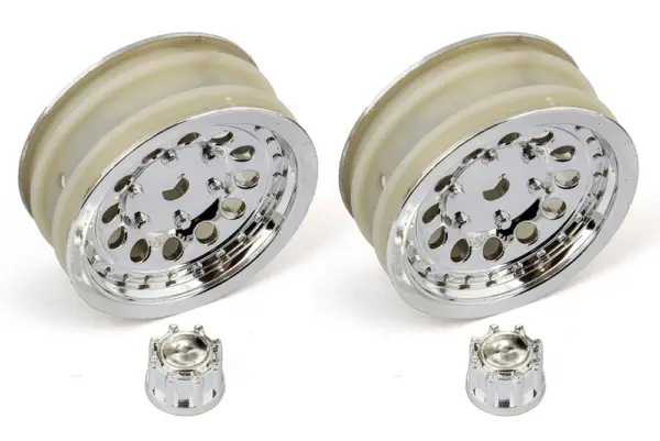 Associated Cr12 Wheel Set Chrome – view 2