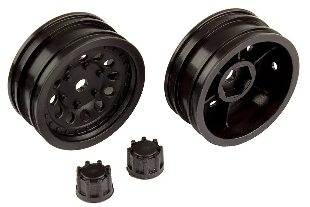 Associated Cr12 Wheel Set (Black) – Team Associated Parts