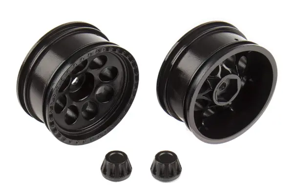 Associated Cr12 Tioga Wheels (Black) – view 2