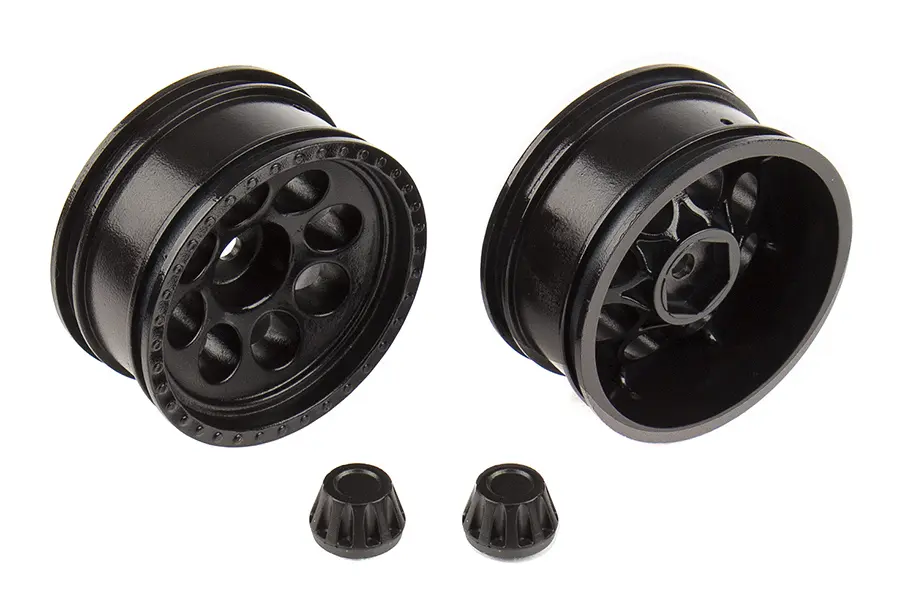 Associated Cr12 Tioga Wheels (Black) – Team Associated Parts