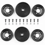 Team Associated Jay Halsey Rc10 Front Wheels, Black – Team Associated Parts