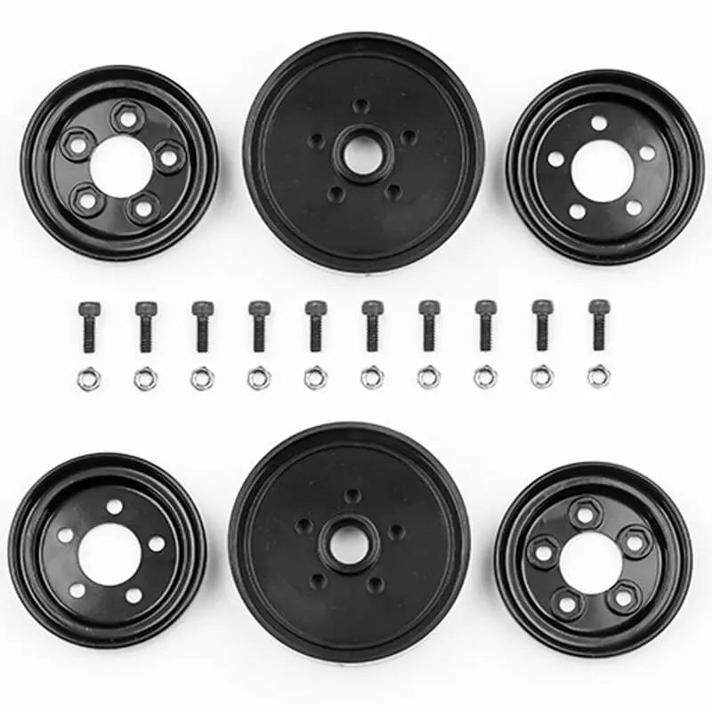 Team Associated Jay Halsey Rc10 Front Wheels, Black – Team Associated Parts
