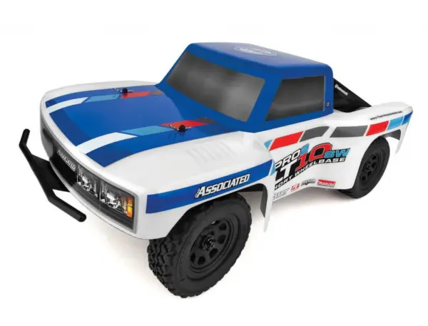 Team Associated Pro2 Lt10sw Short Course Truck RTR Blue/White – view 5