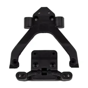 Team Associated rc10b6.4/t6.4 Fr Top Plate & Mount Angled