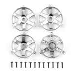 Team Associated Dc10 Ft Adj. Wheel Face Plate, Silver (4) – Team Associated Parts