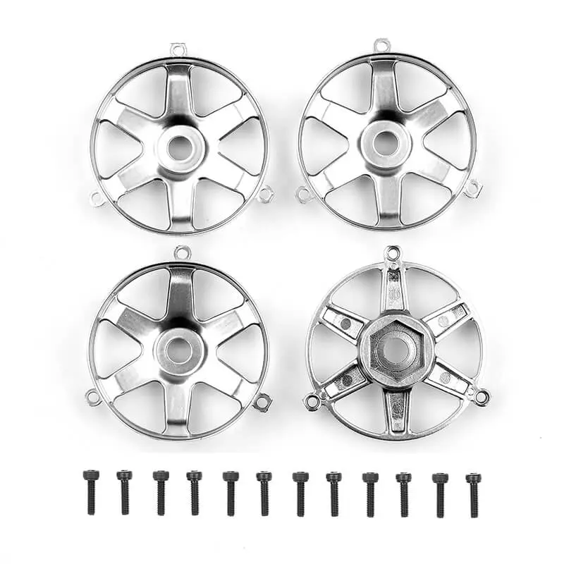 Team Associated Dc10 Ft Adj. Wheel Face Plate, Silver (4) – Team Associated Parts