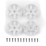 Team Associated Dc10 Ft Adj. Wheel Face Plate, White (4) – Team Associated Parts
