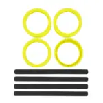 Team Associated Dc10 Ft Adj. Wheel Rim, Flo. Yellow (4) – Team Associated Parts