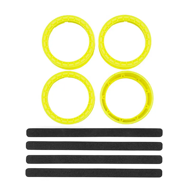 Team Associated Dc10 Ft Adj. Wheel Rim, Flo. Yellow (4) – Team Associated Parts