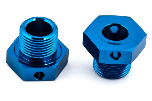 Team Associated rc8b3/rc8b3.1/rc8b3.2 Wheel Hexes +1mm Wide (2) – view 2