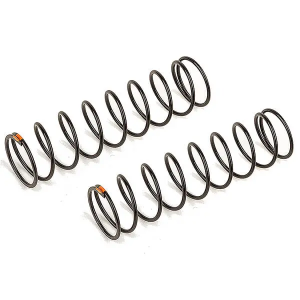 Team Associated Rear Springs V2 Orange 4.9lb/in L86 9.5t 1.6d – Team Associated Parts