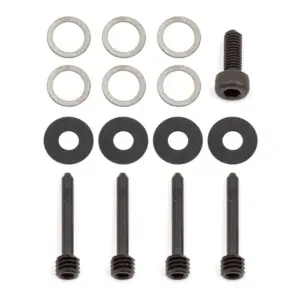 Associated rc8b3.1/rc8b3.2 Clutch Shoe Pins (4-Shoe) – Team Associated Parts