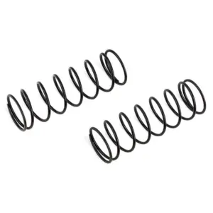 Team Associated 16mm Front Springs Black 4.65lb/in L68 8.25t 1.5d