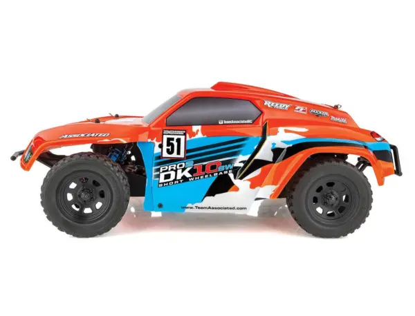 Team Associated Pro2 Dk10sw Dakar 1/10 Buggy RTR Oran/Blue – view 5