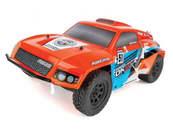 Team Associated Pro2 Dk10sw Dakar 1/10 Buggy RTR Oran/Blue – view 12